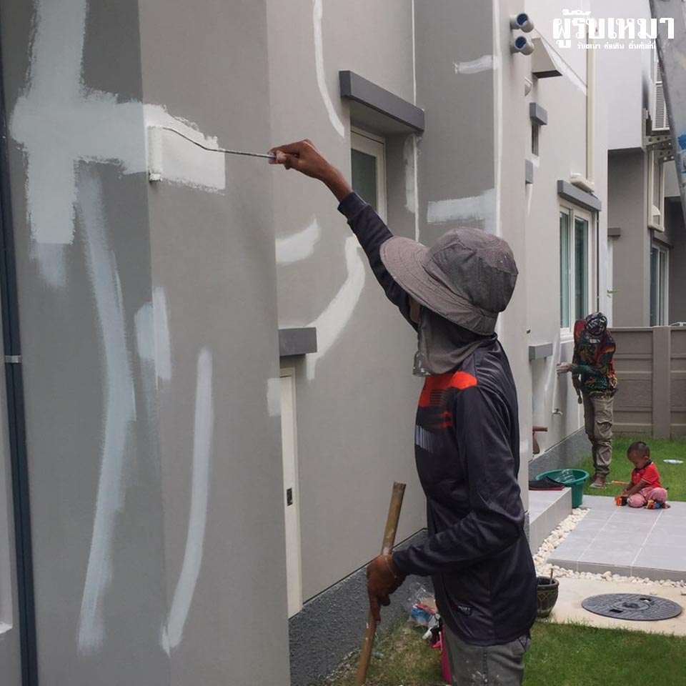 รีโนเวททาสีบ้านเก่า